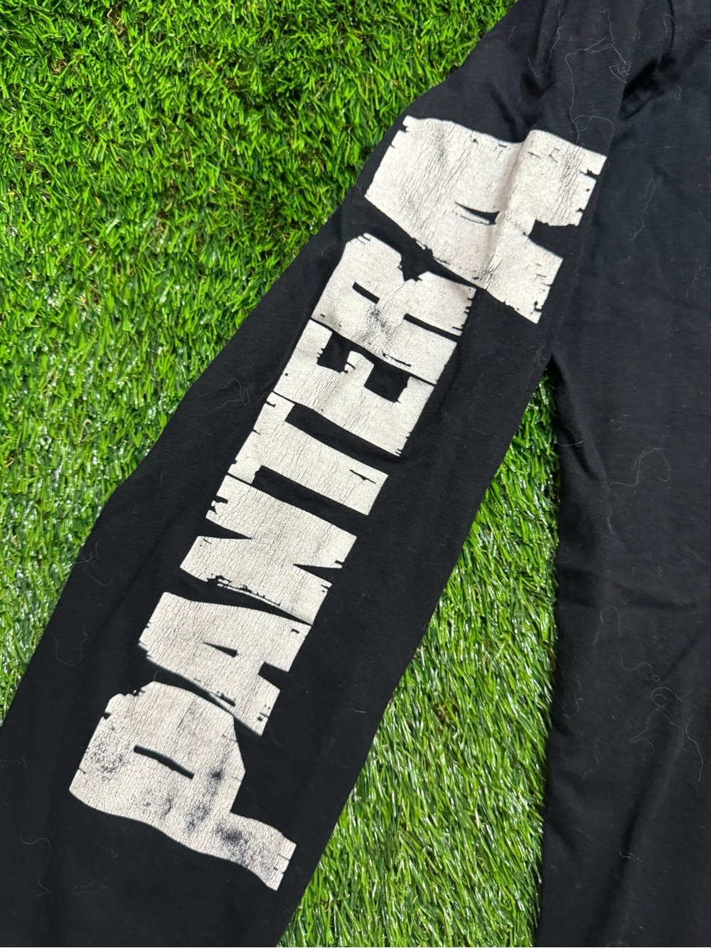 Pantera Walk Long Sleeve Shirt Mens L Black Skull Graphic Band Tee Sleeve Print - Picture 4 of 8